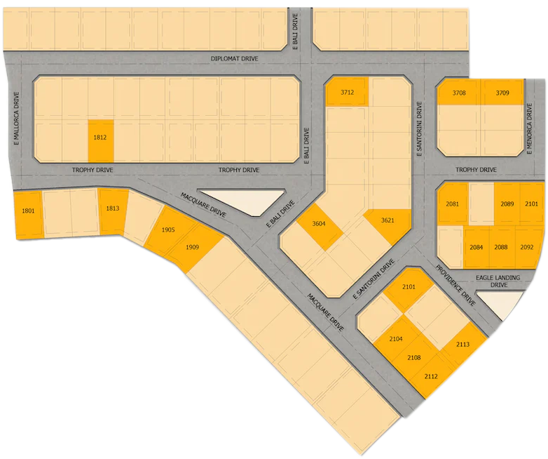 Siteplan Los Lagos