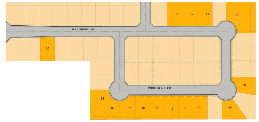 Siteplan of Canton Heights